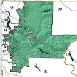 Map of 5th Legislative District. Courtesy photo