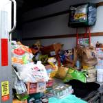 Snoqualmie Valley Pet Food Bank donations on Oct. 6. Photo Conor Wilson/Valley Record