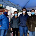 Snoqualmie Pet Food Bank volunteers (from left) Michelle, Kathy, Andrea and Marie. Photo by Conor Wilson/Valley Record