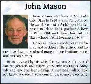John Mason | Obituary