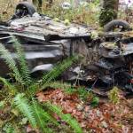 Aftermath of crash at intersection of NE Woodinville Duvall Road and West Snoqualmie Valley Road (Screenshot from King County Sheriffs Office Facebook account)