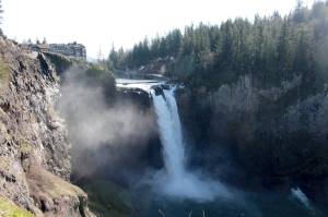 Snoqualmie Falls and the Salish Lodge & Spa. File photo