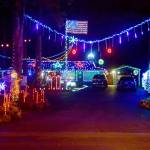 Photo Conor Wilson/Valley Record
The Gambill Home. Light up North Bend Lighting Contest Griswold Division Winner.