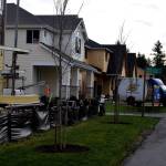 Photo Conor Wilson/Valley Record
A few of the 17 new houses being built along 324th Ave Southeast in Fall City.