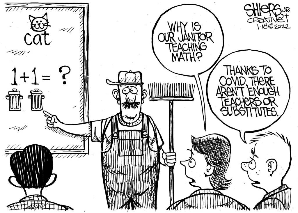 Cartoon by Frank Shiers