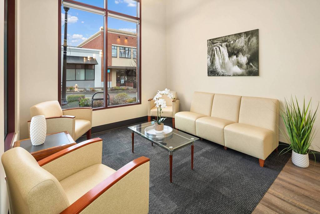 Photo courtesy of Candi Kintzley of Clarity Northwest
Inside of the Snoqualmie Ridge Urgent Care.