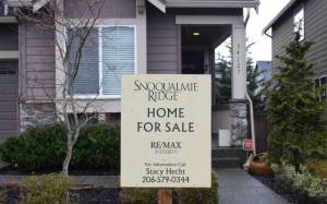 Photo Conor Wilson/Valley Record
A house for sale on the ridge.