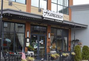 Francesco Ristorante Italiano , located at 7708 Center Boulevard in Snoqualmie. Photo Conor Wilson/Valley Record.