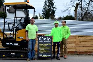 Photo Conor Wilson/Valley Record
The Main Home Solutions team. From left: Mike Adams, Randy Halim and Mike Halim.