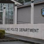 Photo by Conor Wilson/Valley Record
Outside of the Snoqualmie Police Department.