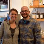 Photo by Conor Wilson/Valley Record
Meghan and David Schumacher, owners of Arête Coffee Bar in North Bend.
