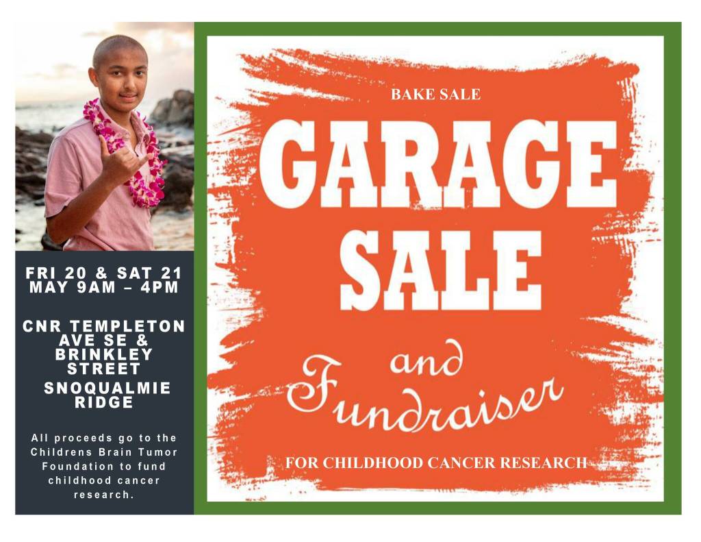 Fundraiser poster. Courtesy image.