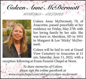 Coleen Anne McDermott | Obituary