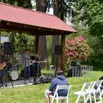 A Band plays a Taylor Quigley Park on Fall City Days.