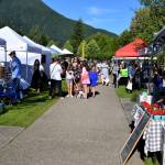 The North Bend Farmer's Market on June 23.