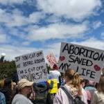 Reproductive rights protest at Cal Anderson Park on May 14, 2022. Hannah Saunders/Sound Publishing