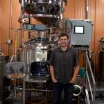 Nathan Sherfey, Remlinger Farms General Manager, poses in the new, onsite brewery. The brewery is open 12 to 8 p.m. Wednesday through Sunday at 32510 N.E. 32nd Street in Carnation. Photo by Conor Wilson/ Valley Record.