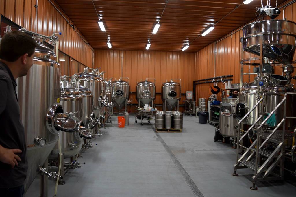 The new Remlinger Farms brewery. The brewery is open 12 to 8 p.m. Wednesday through Sunday at 32510 N.E. 32nd Street in Carnation. Photo by Conor Wilson/Valley Record.