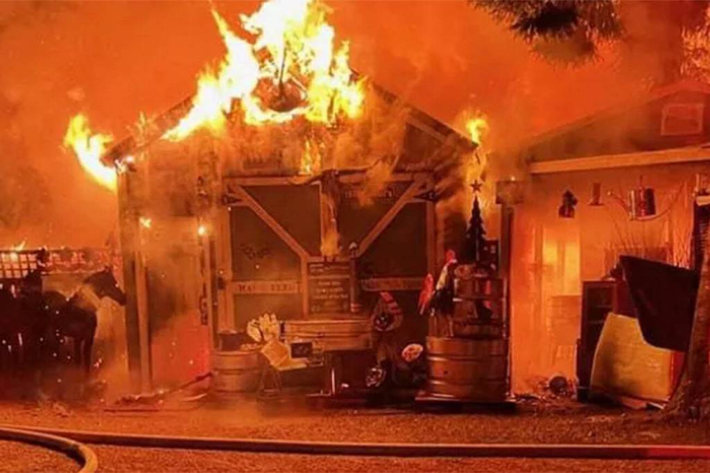 Photo courtesy of the Baxter Barn Go Fund Me page