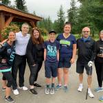 Photos courtesy of the SnoValley Chamber of Commerce 
SnoValley Chamber leadership poses for a photo.