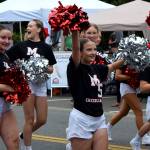 Mount Si High School Cheer during the Snoqualmie Days Parade. Photo Conor Wilson/Valley Record.