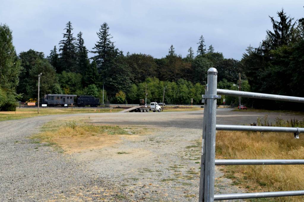 Lot at intersection of Snoqualmie Parkway and Railroad Avenue in Snoqualmie. Photo Conor Wilson/Valley Record.