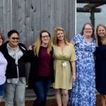 Snoqualmie Valley Shelter Services Staff members. From left: Gabby Burrell, Aisha Gordon, Kellie Parker, Jennifer Kirk, Trissa Dexheimer, Kate Mueller. Photo Conor Wilson/Valley Record.