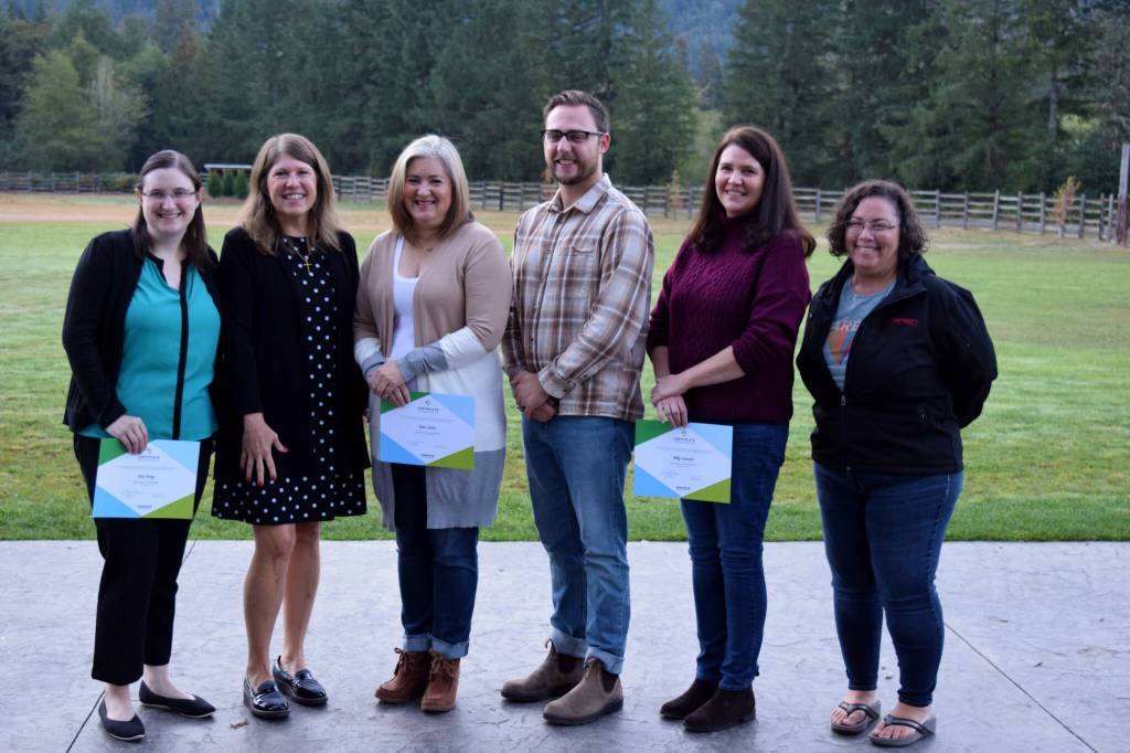 Photo by Conor Wilson/Valley Record
Winners of the Employee of the Quarter Contest hosted by Keep it Local SnoValley. From left: Kira Avery, Stacy Dorn, Tami Jones, Baly Botten, Kelly Laursen and Angella Hartung.