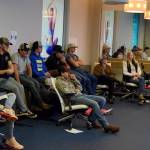 Mount Si CTE students listen to a presentation about Technical Glass Products (Allegion) on Oct. 7. Photo Conor Wilson/ Valley Record.