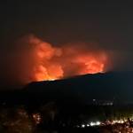 The Loch Katrine Fire from Snoqualmie Ridge. Photo courtesy of Calder Productions.