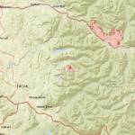 A map of active wildfires in Washington. Image courtesy of The Northwest Interagency Coordination Center.