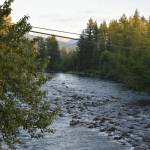 A view of the Snoqualmie River from Mt Si Road bridge in North Bend. File photo by Conor Wilson/Valley Record