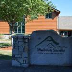 File photo Conor Wilson/Valley Record.
Sign outside the Si View Community Center.