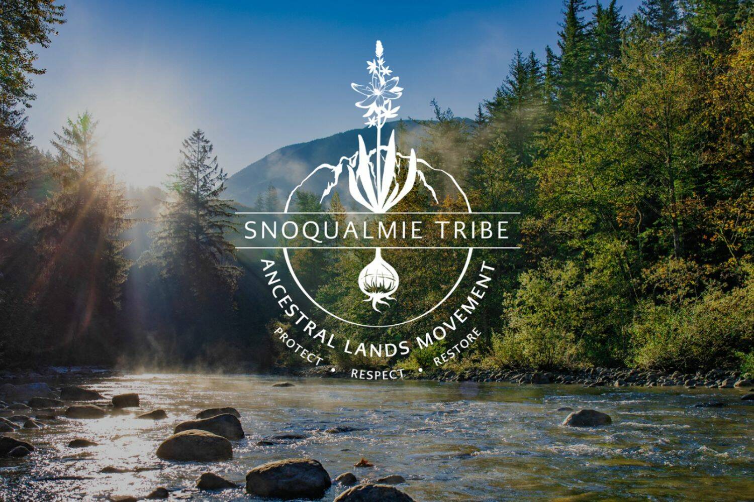 Screenshot from Snoqualmie Tribe Ancestral Lands Movement Facebook page.