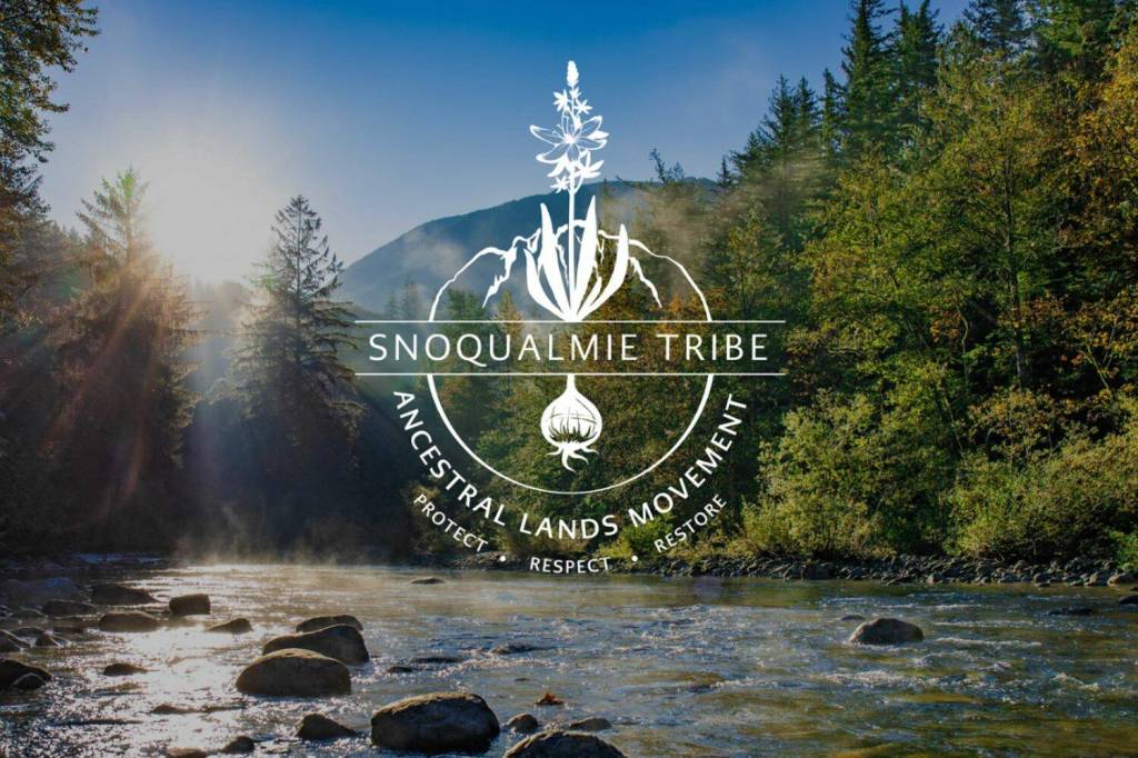 Screenshot from Snoqualmie Tribe Ancestral Lands Movement Facebook page.