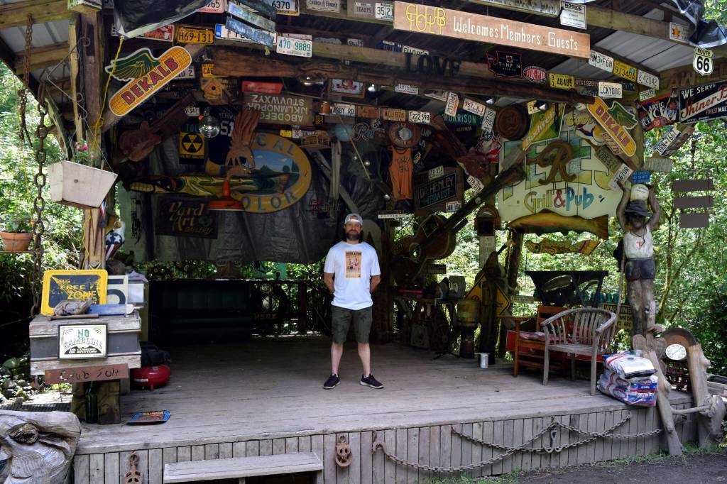 Morgan Henley poses on the stage at Club Tolt, home of the BrodieNation music festival.