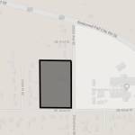 A map showing the location of 13 planned single-family homes in Fall City.