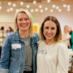 Courtesy photo.
At the Snoqualmie Valley Women in Leadership groups inaugural gathering Jan. 31, each of the attendees wore name tags that specified what they wanted to be asked about, and participated in various engagement activities.