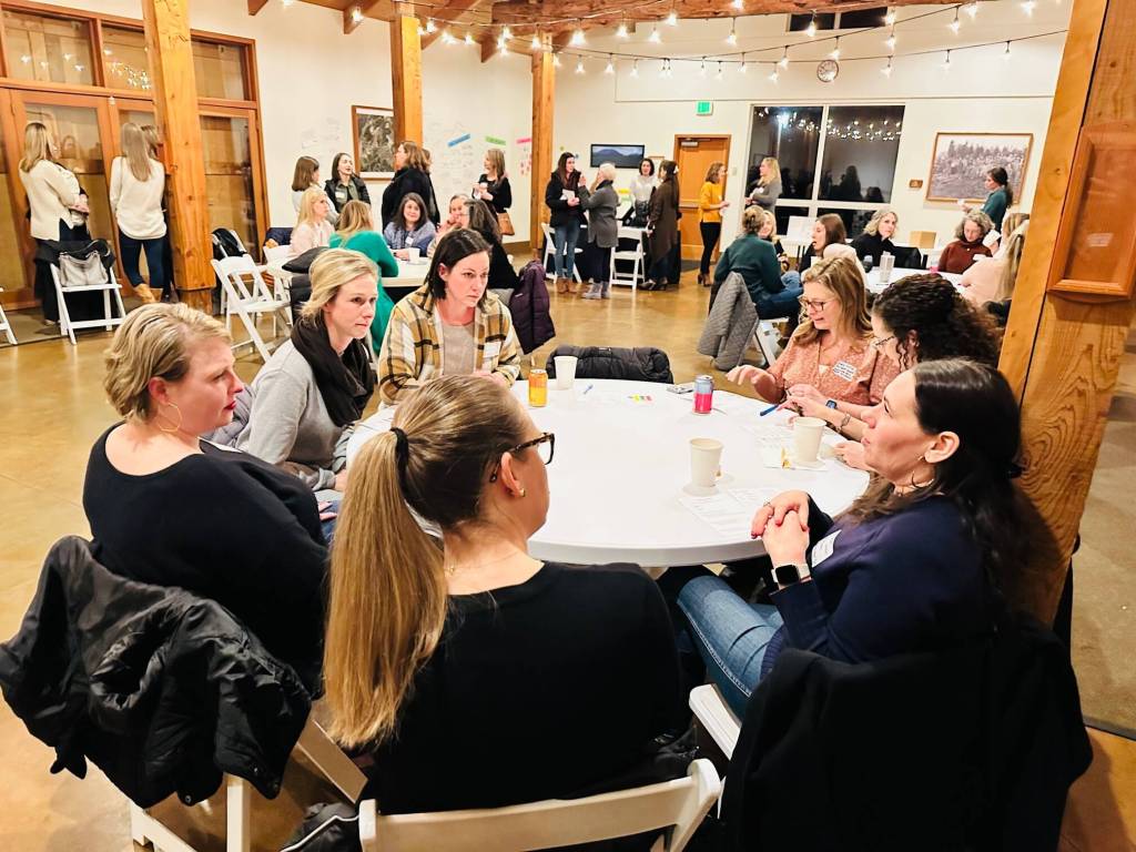 Courtesy photo.
Snoqualmie Valley Women in Leadership groups inaugural gathering Jan. 31.