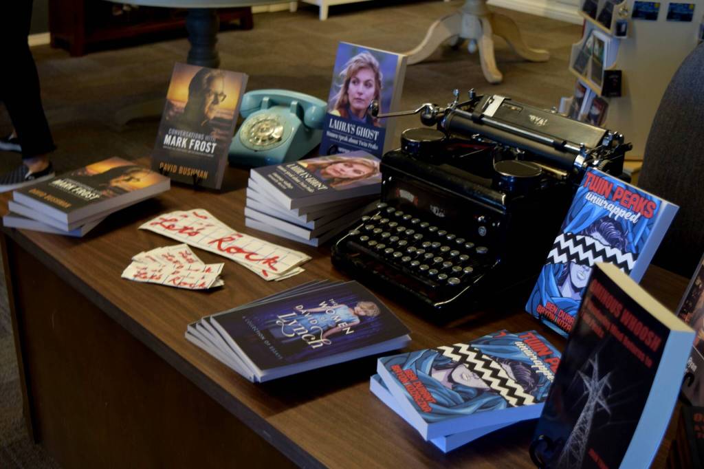 Twin Peaks themed products available at North Bend Trading Co. In North Bend. Photo Conor Wilson/Valley Record.
