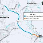 Map of the SR 202 Corridor Study Project area. Courtesy image.