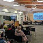 The State of the City address on March 7. Photo courtesy of the City of North Bend.