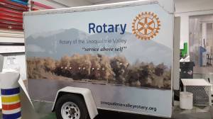 Courtesy photo
The Rotary Club of Snoqualmie Valley is gearing up for upcoming events across the Valley. Heres the clubs new and improved beer trailer - posted March 8 on Facebook - coming to a festival near you.