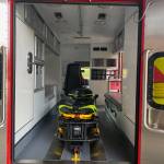 The interior of the Snoqualmie Tribes new ambulance.