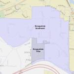 A map of Snoqualmie Southwest. Graphic Conor Wilson/Valley Record.