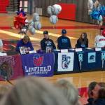 Mount Si student athletes are honored with a signing ceremony on May 17. All photos courtesy of the Snoqualmie Valley School District.