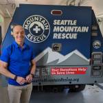 Doug McCall, chair of the Seattle Mountain Rescue Board. Photos by Conor Wilson/Valley Record
