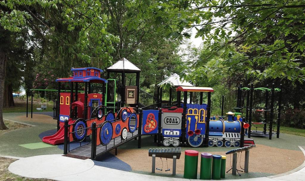The new Riverview Park Playground. Courtesy photo.