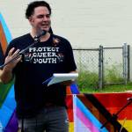 Greg Jamiel at the Carnation Pride Picnic.