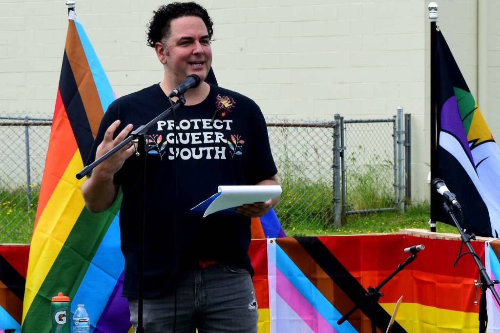 Greg Jamiel at the Carnation Pride Picnic.